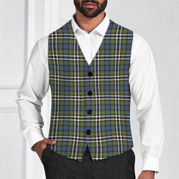 ScotsTee Shop Scottish MacDonell of Glengarry Dress Ancient Tartan Waistcoat Sleeveless Suit Vest