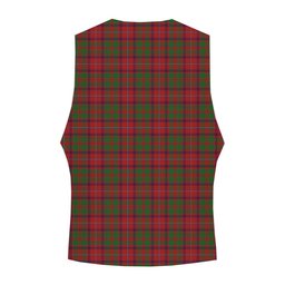 ScotsTee Shop Scottish Shaw of Tordarroch Red Dress Tartan Waistcoat Sleeveless Suit Vest