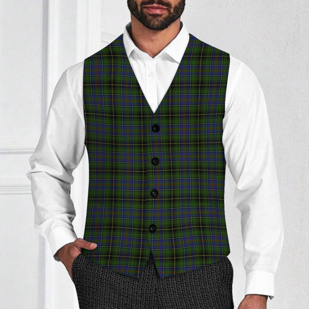 ScotsTee Shop Scottish McInnes Tartan Waistcoat Sleeveless Suit Vest
