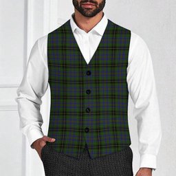 ScotsTee Shop Scottish McInnes Tartan Waistcoat Sleeveless Suit Vest