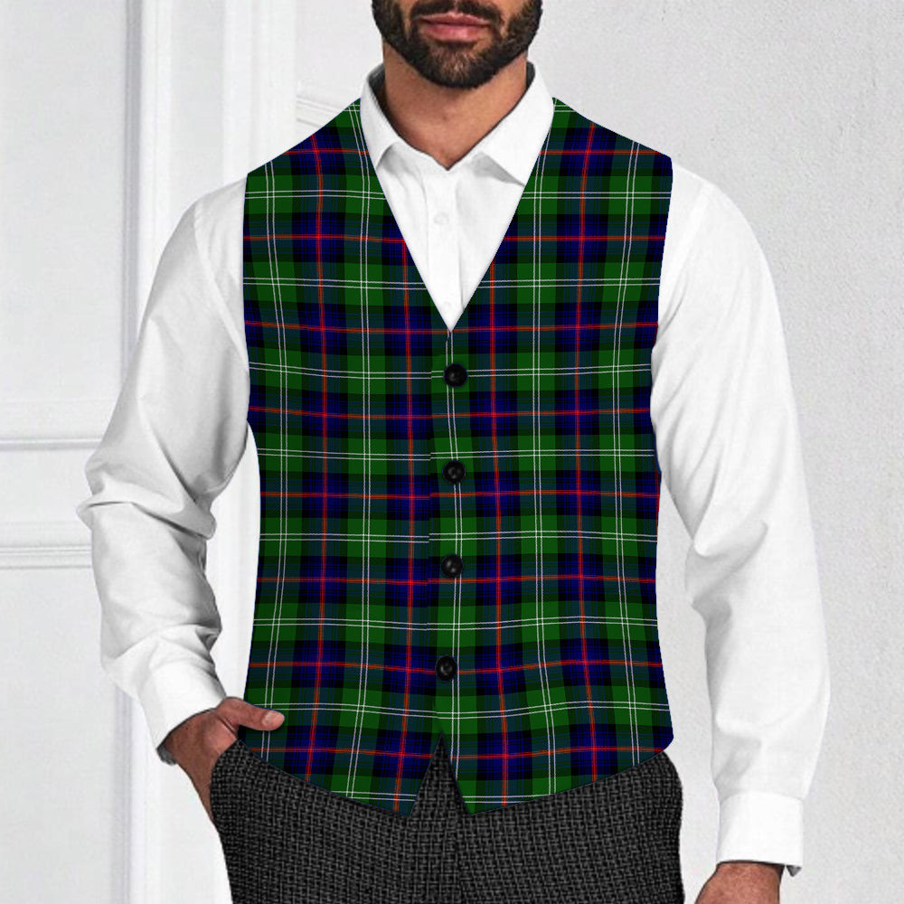 ScotsTee Shop Scottish Sutherland Modern Tartan Waistcoat Sleeveless Suit Vest