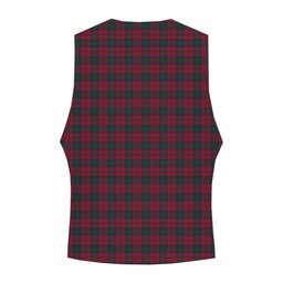 ScotsTee Shop Scottish Lindsay Tartan Waistcoat Sleeveless Suit Vest