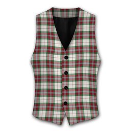 ScotsTee Shop Scottish McLean Dress Ancient Tartan Waistcoat Sleeveless Suit Vest