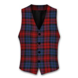 ScotsTee Shop Scottish McLachlan Modern Tartan Waistcoat Sleeveless Suit Vest