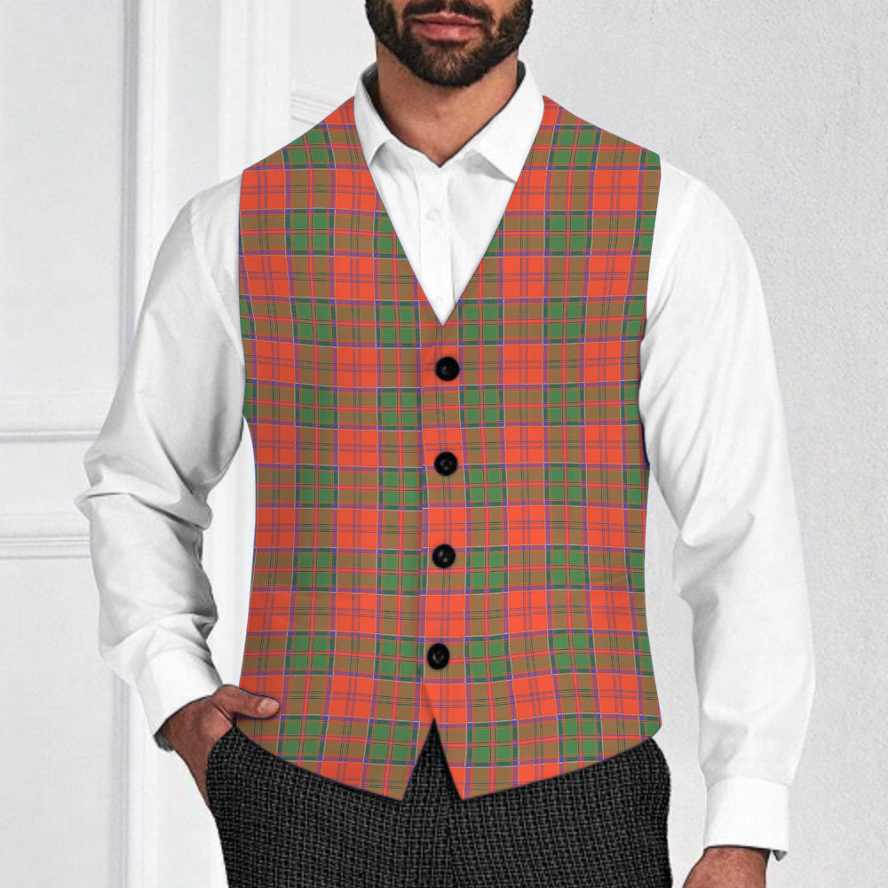 ScotsTee Shop Scottish Grant Ancient Tartan Waistcoat Sleeveless Suit Vest