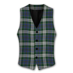 ScotsTee Shop Scottish MacInnes Dress Tartan Waistcoat Sleeveless Suit Vest
