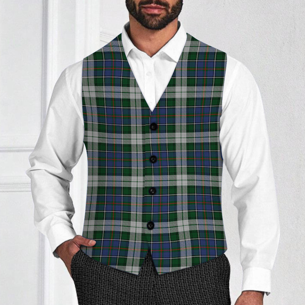 ScotsTee Shop Scottish MacInnes Dress Tartan Waistcoat Sleeveless Suit Vest