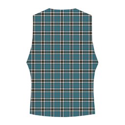 ScotsTee Shop Scottish Thomson Dress Blue Ancient Tartan Waistcoat Sleeveless Suit Vest
