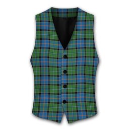 ScotsTee Shop Scottish Stirling Ancient Tartan Waistcoat Sleeveless Suit Vest