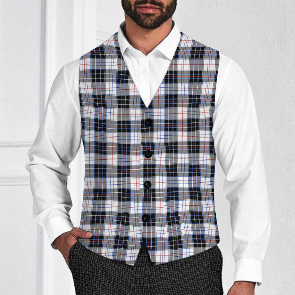 ScotsTee Shop Scottish MacRae Dress Modern Tartan Waistcoat Sleeveless Suit Vest