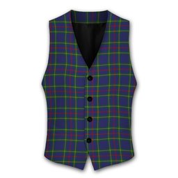 ScotsTee Shop Scottish Wheadon Tartan Waistcoat Sleeveless Suit Vest