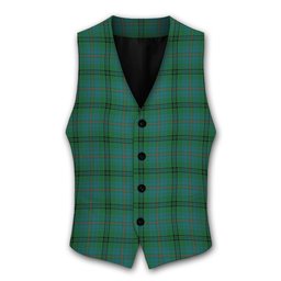ScotsTee Shop Scottish Walker Hunting Ancient Tartan Waistcoat Sleeveless Suit Vest