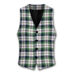 ScotsTee Shop Scottish MacNaughton Dress Modern Tartan Waistcoat Sleeveless Suit Vest
