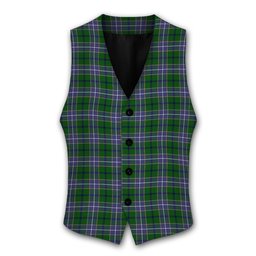 ScotsTee Shop Scottish Wishart Hunting SC Tartan Waistcoat Sleeveless Suit Vest
