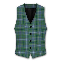 ScotsTee Shop Scottish Wishart Hunting Ancient Tartan Waistcoat Sleeveless Suit Vest