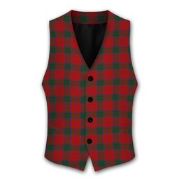 ScotsTee Shop Scottish Robertson Vestiarium Scoticum Tartan Waistcoat Sleeveless Suit Vest