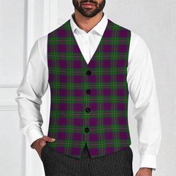 ScotsTee Shop Scottish Singh Tartan Waistcoat Sleeveless Suit Vest