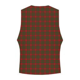 ScotsTee Shop Scottish MacIntosh Red Tartan Waistcoat Sleeveless Suit Vest