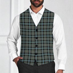 ScotsTee Shop Scottish Ochterlonie VS 1 Tartan Waistcoat Sleeveless Suit Vest