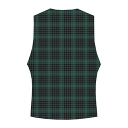 ScotsTee Shop Scottish McAulay Hunting Modern Tartan Waistcoat Sleeveless Suit Vest