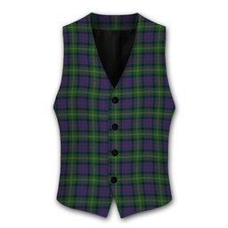 ScotsTee Shop Scottish Maresh Tartan Waistcoat Sleeveless Suit Vest