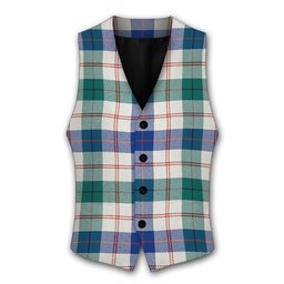 ScotsTee Shop Scottish Guthrie Dress Modern Tartan Waistcoat Sleeveless Suit Vest