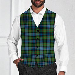 ScotsTee Shop Scottish Newlands Tartan Waistcoat Sleeveless Suit Vest