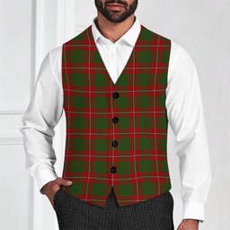 ScotsTee Shop Scottish MacGregor of Balquidder Tartan Waistcoat Sleeveless Suit Vest