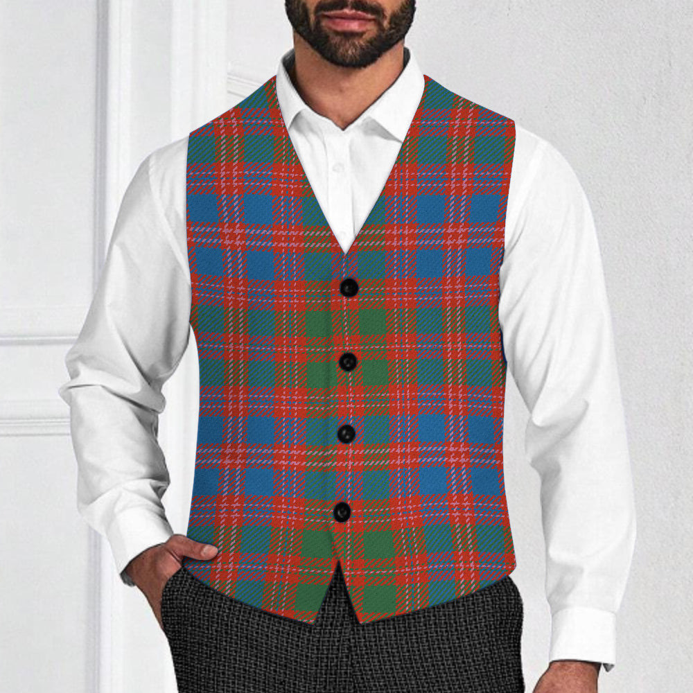 ScotsTee Shop Scottish MacColl Old Ancient Tartan Waistcoat Sleeveless Suit Vest
