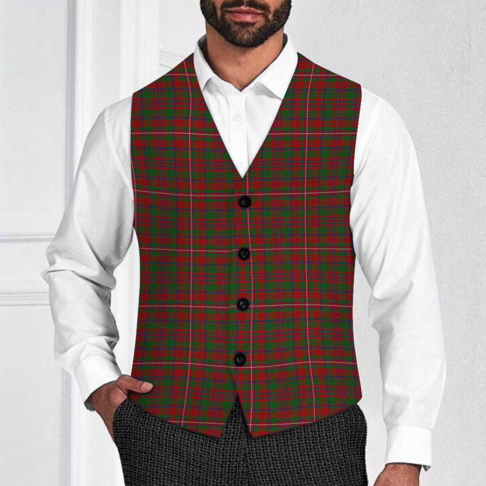 ScotsTee Shop Scottish McKinnon Tartan Waistcoat Sleeveless Suit Vest