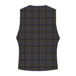 ScotsTee Shop Scottish MacClellan Tartan Waistcoat Sleeveless Suit Vest