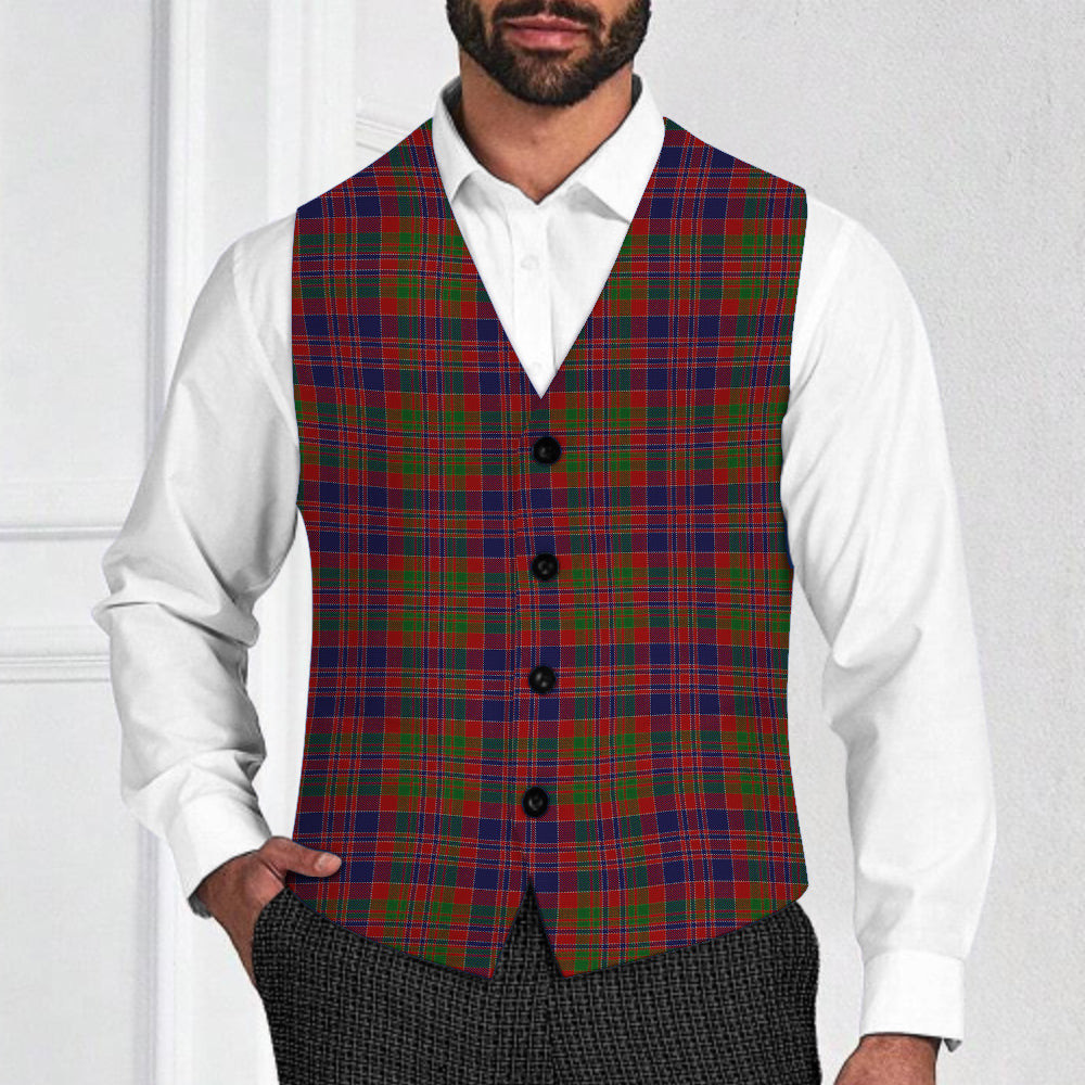 ScotsTee Shop Scottish MacDonald of Boisdale Tartan Waistcoat Sleeveless Suit Vest