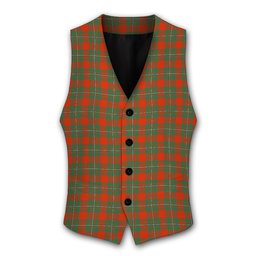 ScotsTee Shop Scottish McGregor Ancient Tartan Waistcoat Sleeveless Suit Vest
