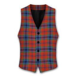 ScotsTee Shop Scottish MacCreary Modern Tartan Waistcoat Sleeveless Suit Vest