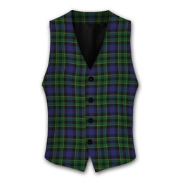 ScotsTee Shop Scottish Mowat Tartan Waistcoat Sleeveless Suit Vest