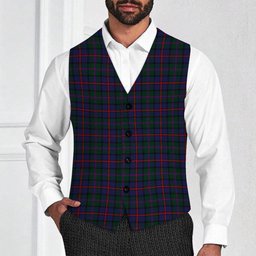 ScotsTee Shop Scottish MacCaughan or MacEachain Tartan Waistcoat Sleeveless Suit Vest