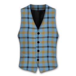 ScotsTee Shop Scottish Laing Ancient Tartan Waistcoat Sleeveless Suit Vest