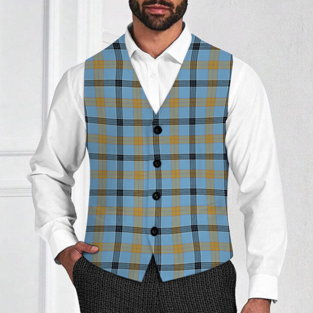 ScotsTee Shop Scottish Laing Ancient Tartan Waistcoat Sleeveless Suit Vest