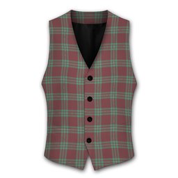 ScotsTee Shop Scottish Gregor Hunting Ancient Tartan Waistcoat Sleeveless Suit Vest