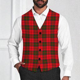 ScotsTee Shop Scottish Heron Tartan Waistcoat Sleeveless Suit Vest