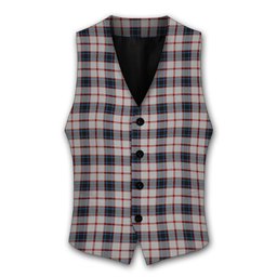 ScotsTee Shop Scottish Merrilees Dress Dance Tartan Waistcoat Sleeveless Suit Vest