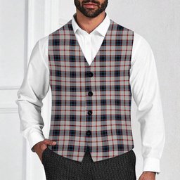 ScotsTee Shop Scottish Merrilees Dress Dance Tartan Waistcoat Sleeveless Suit Vest