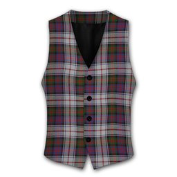 ScotsTee Shop Scottish McDonald Dress Modern Tartan Waistcoat Sleeveless Suit Vest