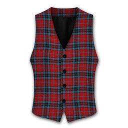 ScotsTee Shop Scottish Thomson 2 Tartan Waistcoat Sleeveless Suit Vest