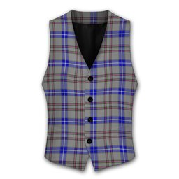 ScotsTee Shop Scottish Yes Scotland Tartan Waistcoat Sleeveless Suit Vest
