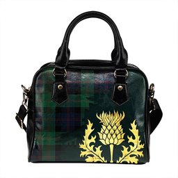 ScotsTee Shop Scottish Blair Modern Tartan Shoulder Handbag Thistle Oldest