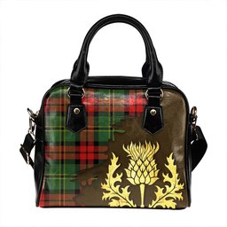 ScotsTee Shop Scottish Blackstock Hunting Modern Tartan Shoulder Handbag Thistle Oldest