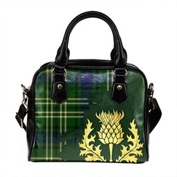 ScotsTee Shop Scottish Blackadder Tartan Shoulder Handbag Thistle Oldest