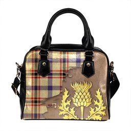 ScotsTee Shop Scottish Boswell Dress Modern Tartan Shoulder Handbag Thistle Oldest