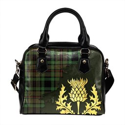 ScotsTee Shop Scottish Childers Gurkha Rifles (Childers First Gurka Rifles) Ancient Tartan Shoulder Handbag Thistle Oldest
